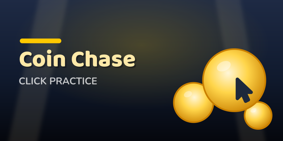 Coin Chase: Click Practice
